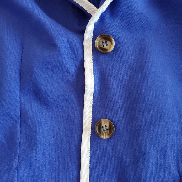 Ralph Lauren Rugby Quartet Varsity Oxford Ivy League Sport Coat Blazer, Blue, M - Picture 8 of 8